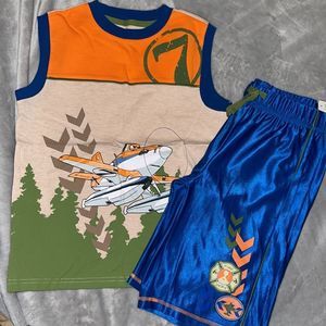 Boys short and shirt set